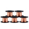 5 Rolls/Set 12m Enameled Copper Wire, 0.004" Diameter Repair Wire