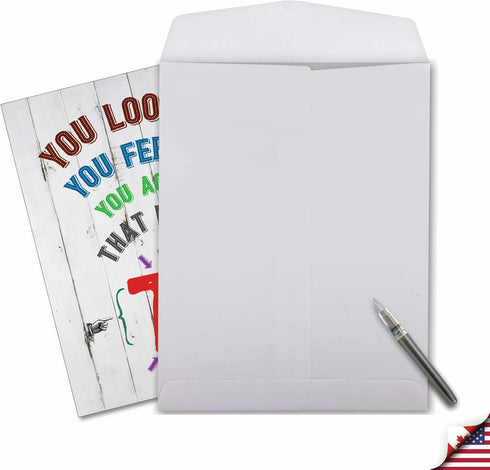 NobleWorks 70th Birthday Greeting Card - Jumbo (8.5 x 11 Inch) Fun Card for Milestone Birthdays