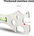 Jiawu Faucet Wrench, Multifunctional Spanner for Faucets Hose Connections, Tap Nut Wrench with Level