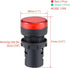 uxcell 2Pcs Red Green Indicator Light, AC/DC 110V, 22mm Panel Mount for Electrical Control Panel, DIY Projects