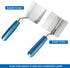 2 Pack Drywall Corner Tool Set, 3 Inch Outside and Inside Corner Knives with Soft Grip Handle