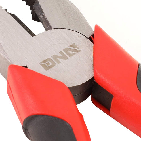 DNA Motoring TOOLS-00058 2 Piece Pliers Set 6-1/2 inch Hand Tools w/Durable Jaws, Milled Teeth, Hot-Riveted Joint