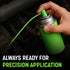 ShopStraw 50 2 Pack, FlexStraw Aerosol Can Replacement Straws, Neon Green, Universal Fit for USA-Made Spray Cans