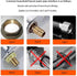 8 in 1 Multifunctional Sink Bathroom Wrench, Plumbing Installation Tool for Faucet Washing Basin Corner Valve Repair