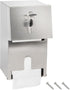 Desyeryamimi Commercial Toilet Paper Tissue Dispenser Dual Rolls Toilet Paper Holder with Lock,Heavy