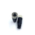 2Pcs M12 4 Pin Female Circular Connector, A Code Industrial Circular Connector IP67 Waterproof for PG7 Cable