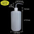 3Pcs 1000ml Plastic Safety Lab Wash Bottle with Scale Labels and Narrow Mouth for Chemistry, Industry, Lab & Gardening