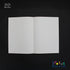 SAKAE Technical Paper iroful 75 gsm Notebook, 8.27" x 5.85", 96 Pages, White (1 Pack)