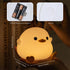 Dimmable IFTHFOUR DoDo Duck Night Light, LED Cute Silicone Nursery Lamp, Touch Sensor Lamp, RGB & Warm White Light