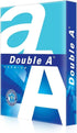 Double A A4 500 80GSM- 8.3" 11.7" Printing Paper - Sheets - Dimensions x - White