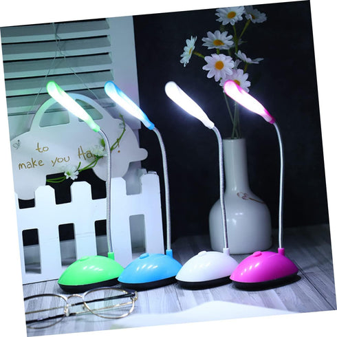 Desktop LED Light, Blue Night Light Nursing LED Desk Lamp, Battery Powered Foldable Table Lamp