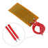 15pcs 25mmx50mm Film Heater Plate Adhesive Pad, 12V 7W Polyimide Heating Elements