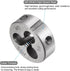 uxcell Metric M5 x 0.8 Thread Round Threading Dies, High Speed Steel (HSS) Screw Cutting Die Repair Tool