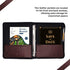 Ring Binder Depot Faulkner Vintage Professional 3 Ring Zipper Binder, 1.5 Inch Round Rings, Antique Brown Leather