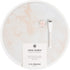U Brands Magnetic Round Coral Marble Dry Erase Board, 12” Diameter, Includes Marker