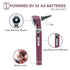 MeddSight 3X 10 6 Otoscope with Light, Fibre Optic Ear Scope for Kids & Adults, Zoom Magnifying Glass, LED Ear