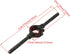 CNBTR Metal Round Die Stock Holder, 3.7cm Dia, 1.0" Thread Tap Wrench Handle, 20.5cm Length Bar Tools