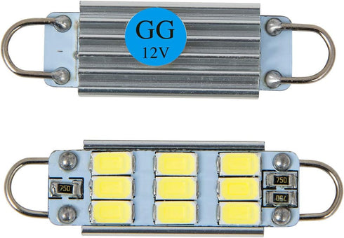 GG Grand General 70631 Light Bulb (561 Blue 9 LED Interior Dome with Heat Sink, 12V) by GG Grand General