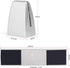 T-Shaped Sneeze Guard Clamp Bracket with Freestanding Base for Plexiglass or Acrylic Panel - 1 PC Assembled