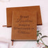 Boss Appreciation Gift Notebook, Great Leaders Notebook, Mentor Gift, Leather Journal Notebooks, Supervisor Retirement
