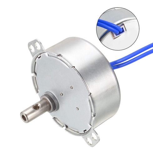 uxcell Synchronous Motor AC 100-127V, 30-36RPM 50-60Hz CCW/CW 4W Reduction Gear Motor