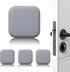 XoYoZo Door Stoppers, Wall Protector Buffer Guard, Self Adhesive Soft Rubber Crash Pad for Home Office
