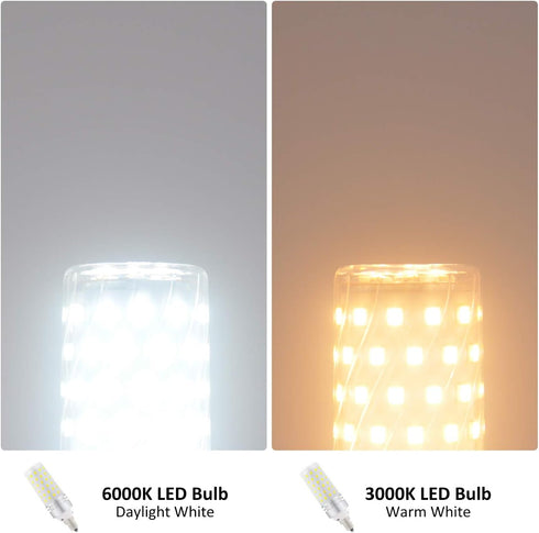 4 Pack E12 Bulbs, 16W Bulbs 100 3000K, 1500lm, Non-Dimmable, Bulbs LED Candelabra LED Light Watt Equivalent, Warm White
