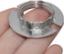 LUORNG 9PCS G9 3/4 Inch 0.79 Inch Light Socket Rings Alloy Lamp Shade Holders Silver Tone for Table Floor Lamps Inner
