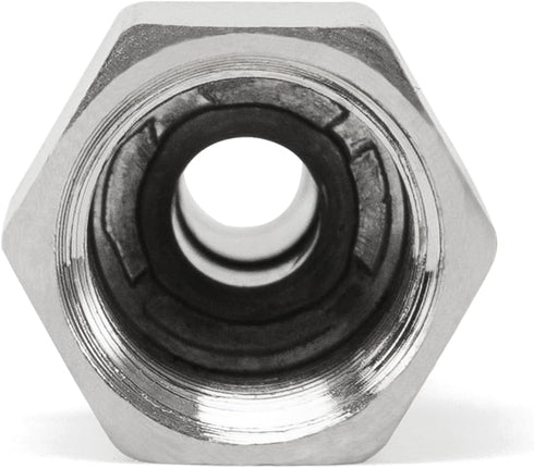 Automotive T-Style Air Plug, 1/4" NPT Female Pneumatic Plugs, Air Compressor Accessories (20-PACK)