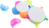 Pomeat Flower Shape Fluorescent Watercolor Pen, Petals Highlighters, 4 Pack