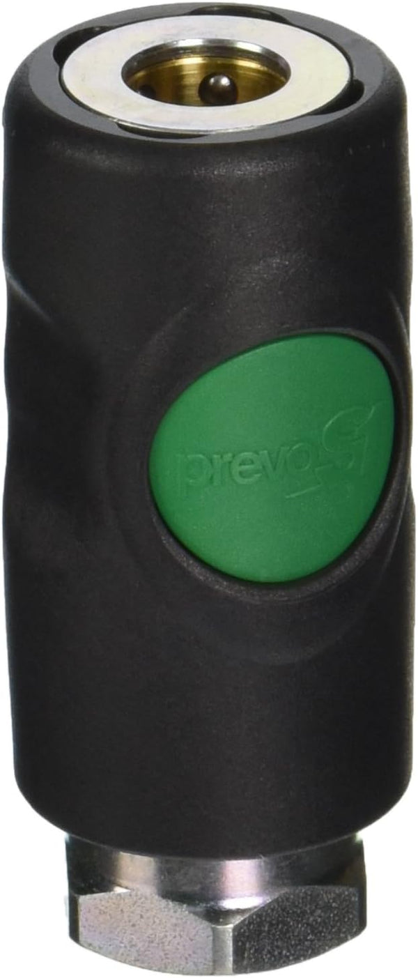 Prevost High Flow Smart Safety Coupling, PRVESI071201S, 1/4" FNPT