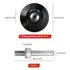 GAGIRA 4PCS 3" Disc Pad Holder, Quick Change Disc Pad Holder, Angle Grinder Pads for Polishing, Sanding Tools