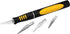 Performance Tool W9170 Precision Hobby Knife Set, 14 Blades with Comfortable Contoured Handle and Storage Case