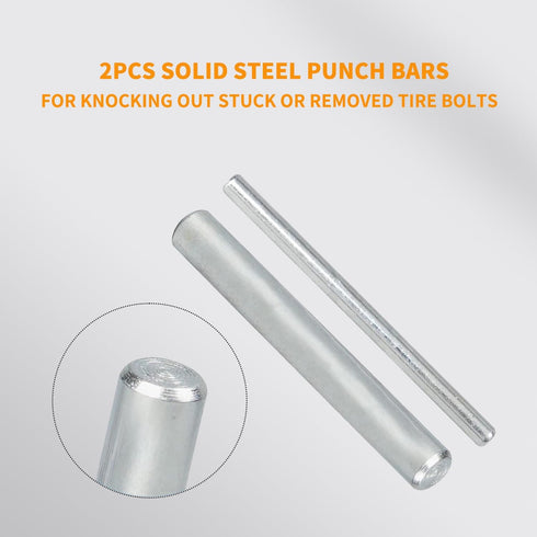 YOYUTOX 22 Set, 1/2" 3/8" Frozen Piece Bolt Nut Extractor & Drive Impact Lug Nut Removal Tool & Wheel Lock Removal Kit