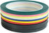 Whiteboard Gridding Graphic Tape, 12 Pack 8 Colors, 3mm 1/8 inch x 216 feet Per Roll, Self Adhesive Art Tape (PET)