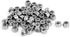 uxcell M3 x 0.5mm Stainless Steel Self-Locking Nylon Insert Hex Lock Nuts, 50pcs