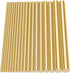 Glarks 18Pcs Brass Solid Round Rod Lathe Bar Stock - Assorted for DIY Craft Tool, Diameter 2.5-8mm