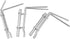 U Cup Seal Installation Tools for Hydraulic Cylinder Piston, 3 pcs Seal Twistors Install Tools