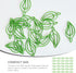 TEHAUX 30pcs Mini Paper Clips, Leaf Paper Clip, Small Stationery Clips, Office Paperclips, Bookmark Clip