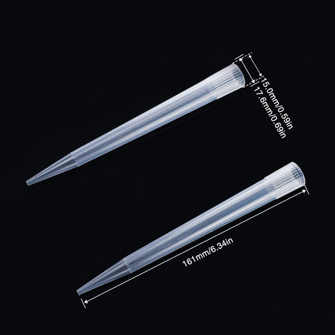 FOUR E'S SCIENTIFIC 10ml Pipette Tips, Disposable Liquid Pipettor Tips 10mL 100pcs Autoclavable