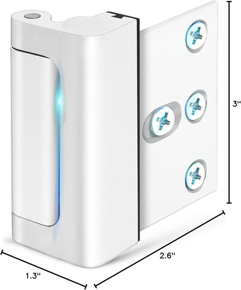 Home Security Door Lock Door Reinforcement Lock Door Locks for Kids Safety Flip Door Lock Latch Childproof Night Lock