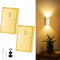 Battery Operated Wall Sconce Set of 2: 5000mAh Rechargeable Motion Sensor Night