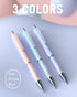 Nicpro 6PCS Pastel Mechanical Pencil Set, Cute 0.5 mm, 0.7 mm & 0.9 mm Pencils with 360PCS HB Lead Refills and Case