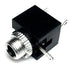 3.5mm 2 Pack CESS Black Mono TS Socket, Soldering Type, Panel Chassis Mount