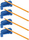 Jeanoko 4pcs Center Finder Tool, Practical Woodworking Center Line Scriber Gauge, Multifunctional Marking Tools