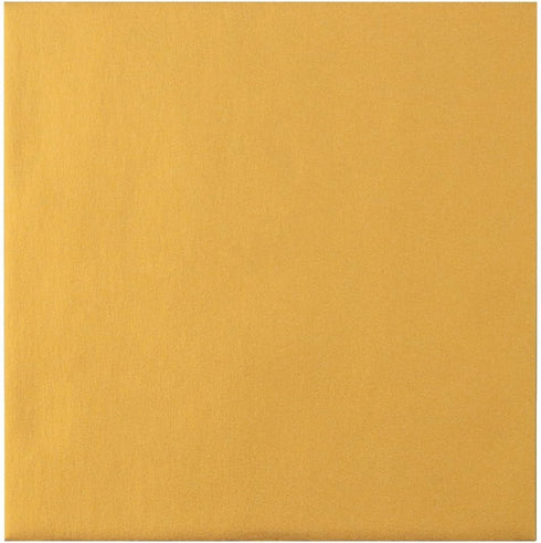 LUXPaper Square Invitation Envelopes | Peel & Press | Gold Metallic | 5 3/4" x 5 3/4" | 80lb. Text | 50 Qty