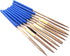 ATOPLEE Mini Diamond Needle File Set - 10pcs 3x140mm Titanium Coated Files for Metal Glass Wood