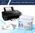 MOS A9 Invitation Envelopes, 5-3/4" x 8-3/4" White Self Seal (100 Count) – 120GSM/32LB Heavy Duty
