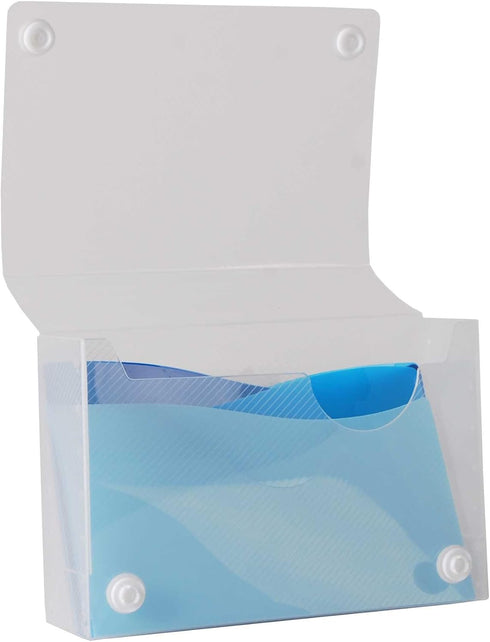 Filexec Products Wave Index Card Case - 3"x 5", Pack of 4 (50484-2028)