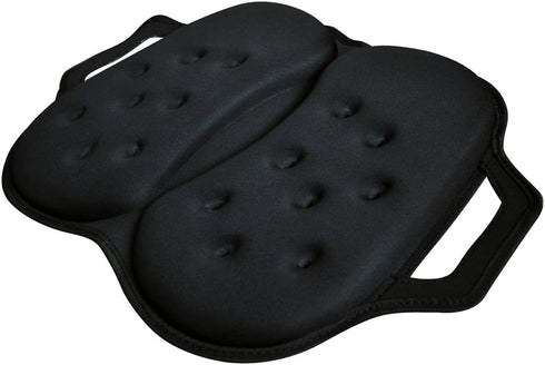 Tektrum Portable Foldable Cool Gel Orthopedic Seat Cushion with Handle for Travel,